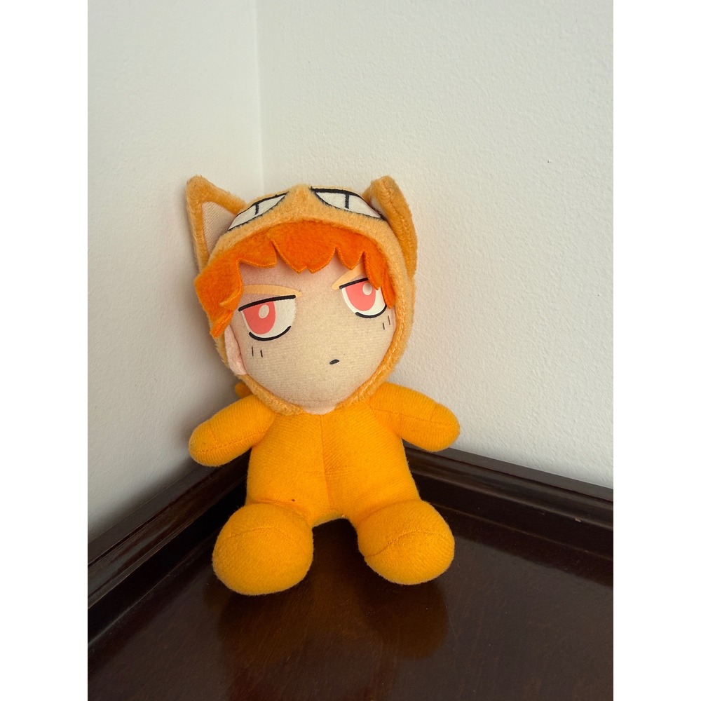FUNIMATION Fruits Basket Kyo Sohma Cat Costume Plush Orange Anime Charm 2001